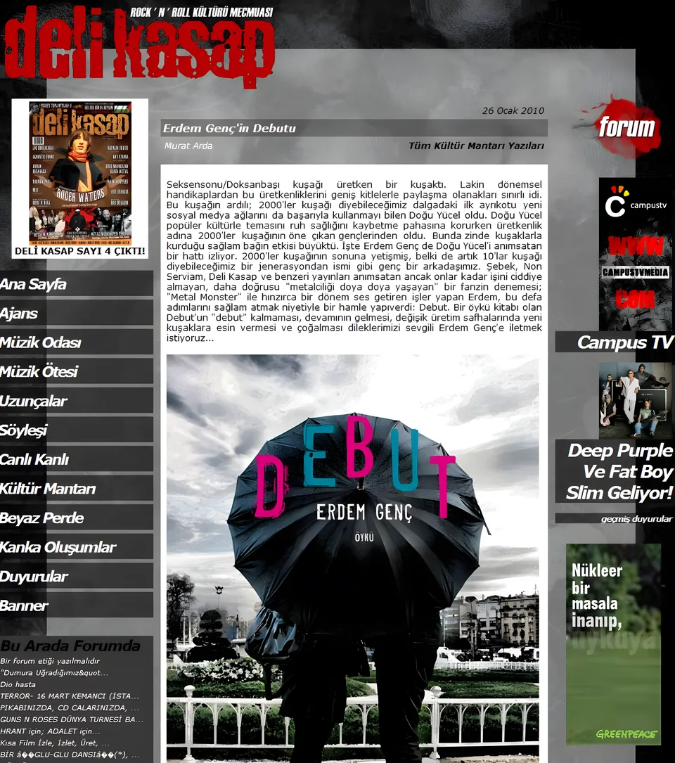 Deli Kasap – Debut