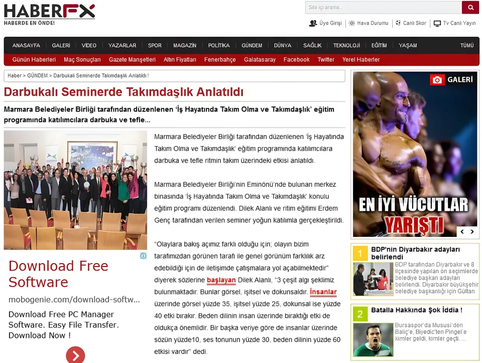 Haberfx – Erdem Genç