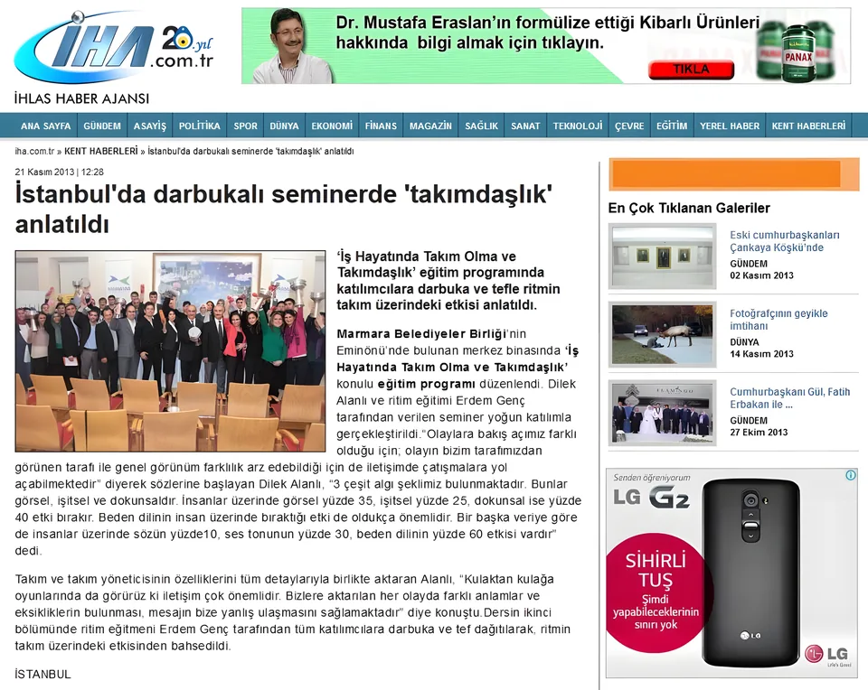 İHA – Erdem Genç