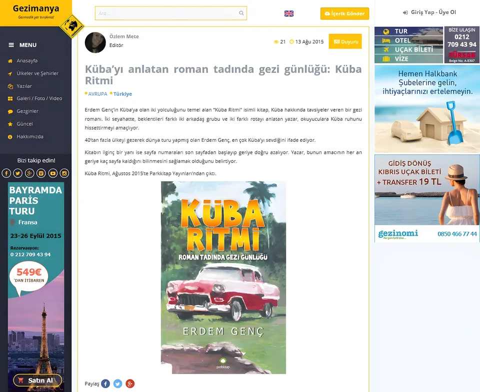 Gezimanya – Küba Ritmi