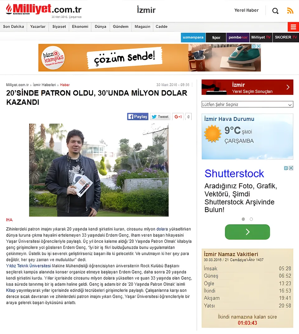 Milliyet – Erdem Genç