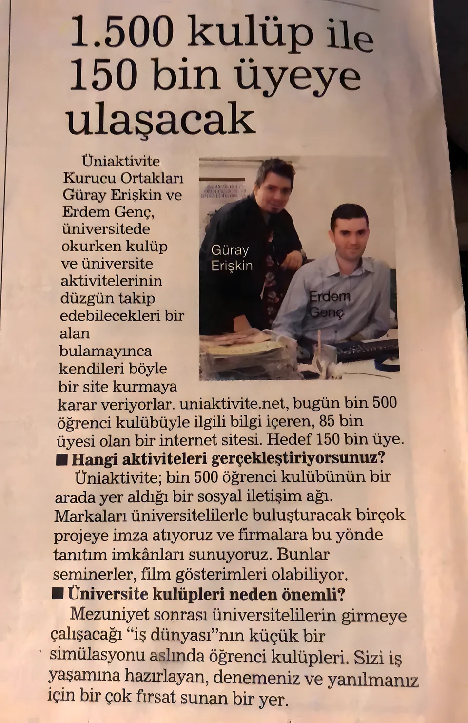 Habertürk – Erdem Genç