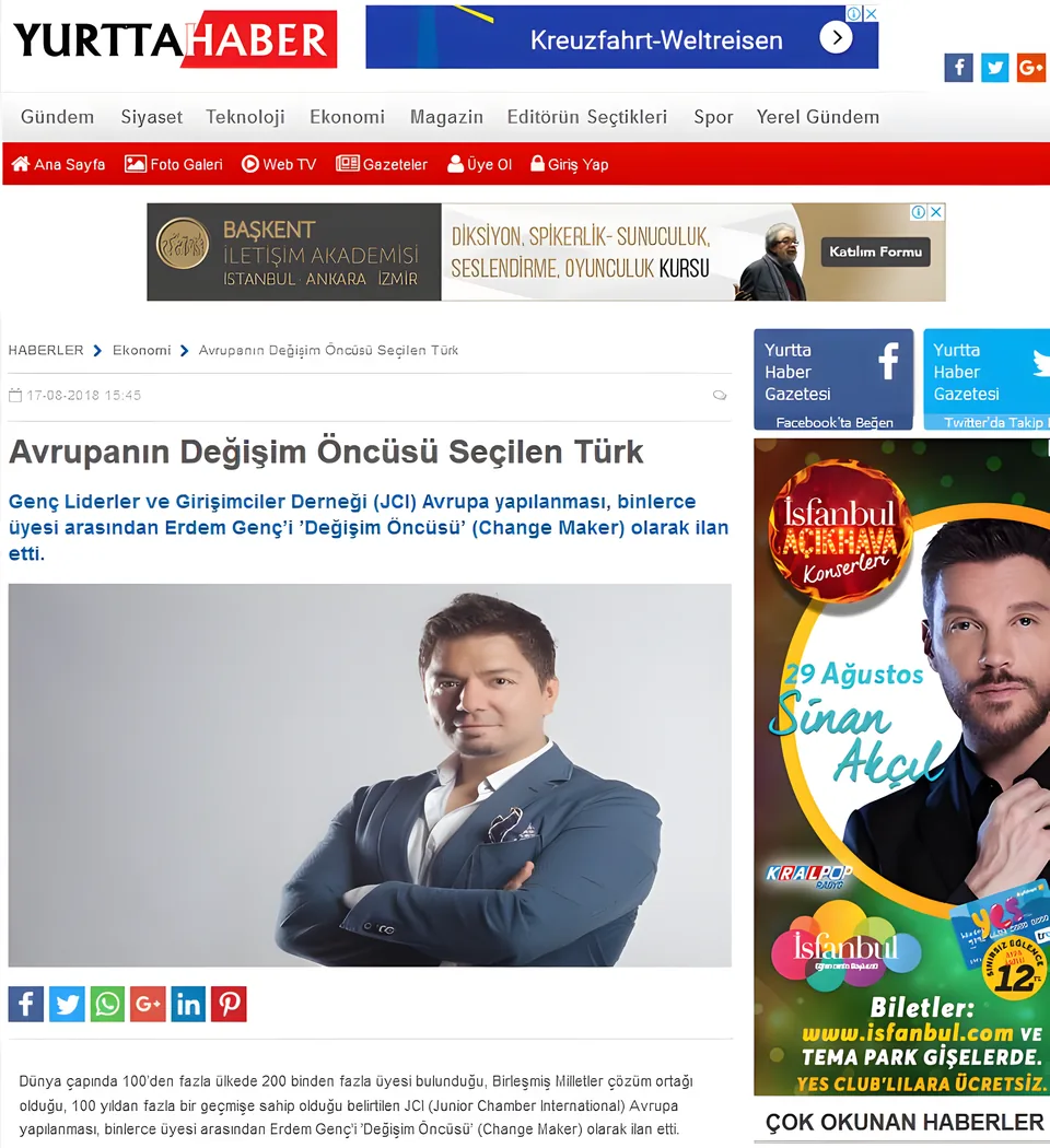 Yurtta Haber – Erdem Genç
