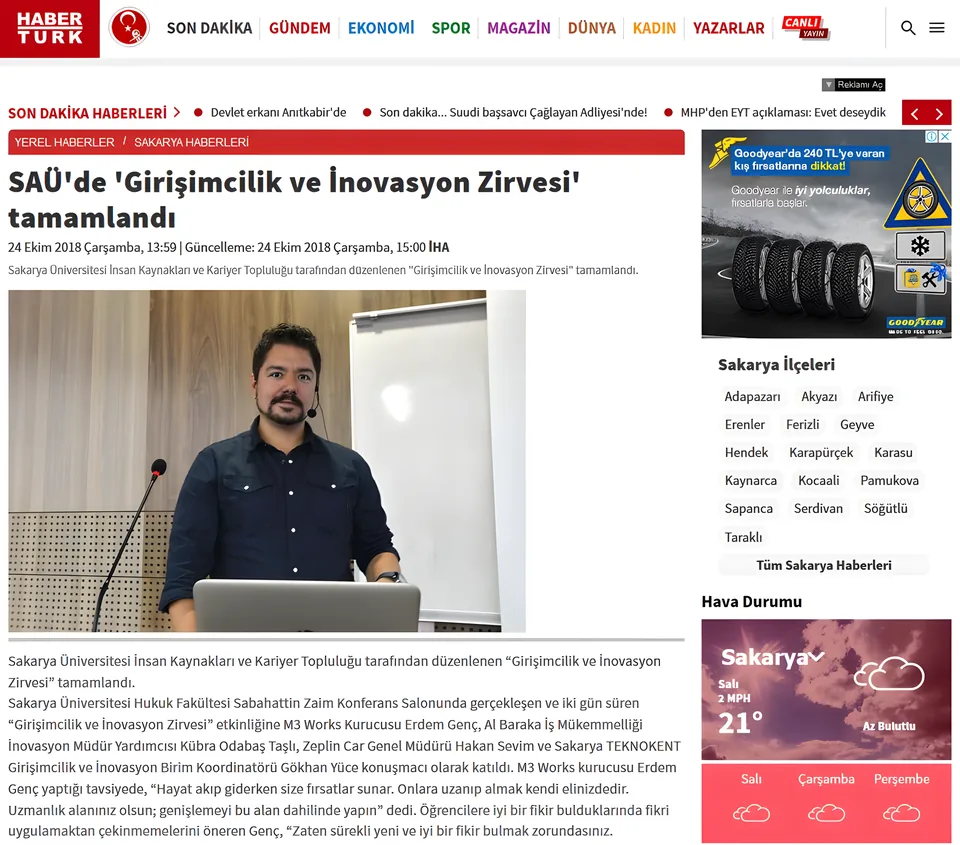 Habertürk – Erdem Genç
