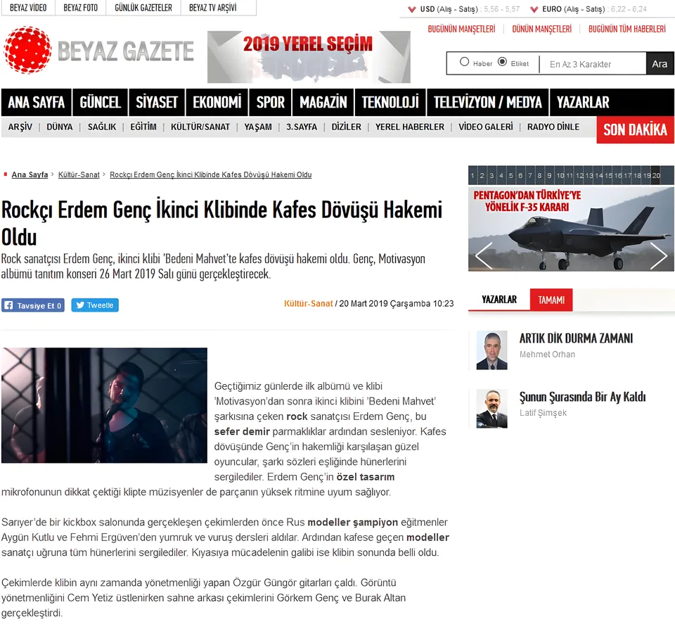 Beyaz Gazete – Erdem Genç