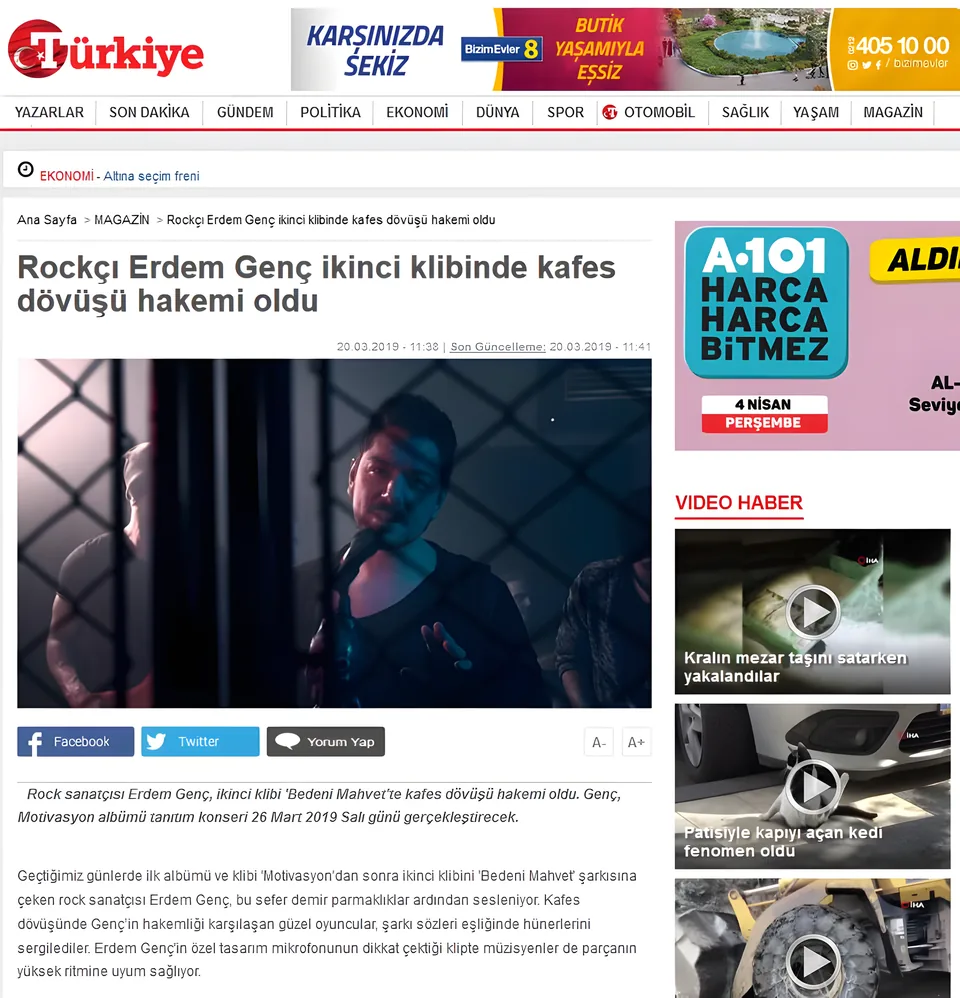 Türkiye Gazetesi – Erdem Genç