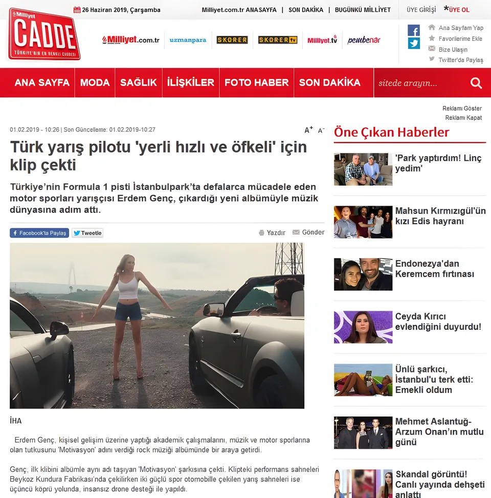 Milliyet – Erdem Genç
